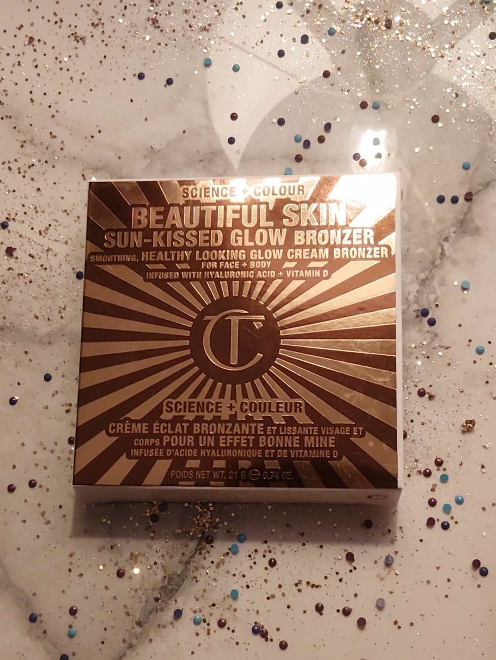 Charlotte Tilbury Sun-Kissed Glow Bronzer - Rose Gold Compact